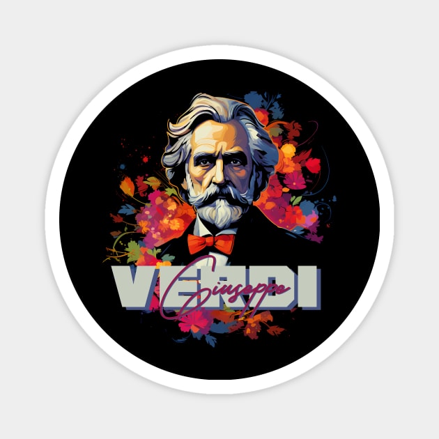 Pop Culture Verdi Magnet by Quotee